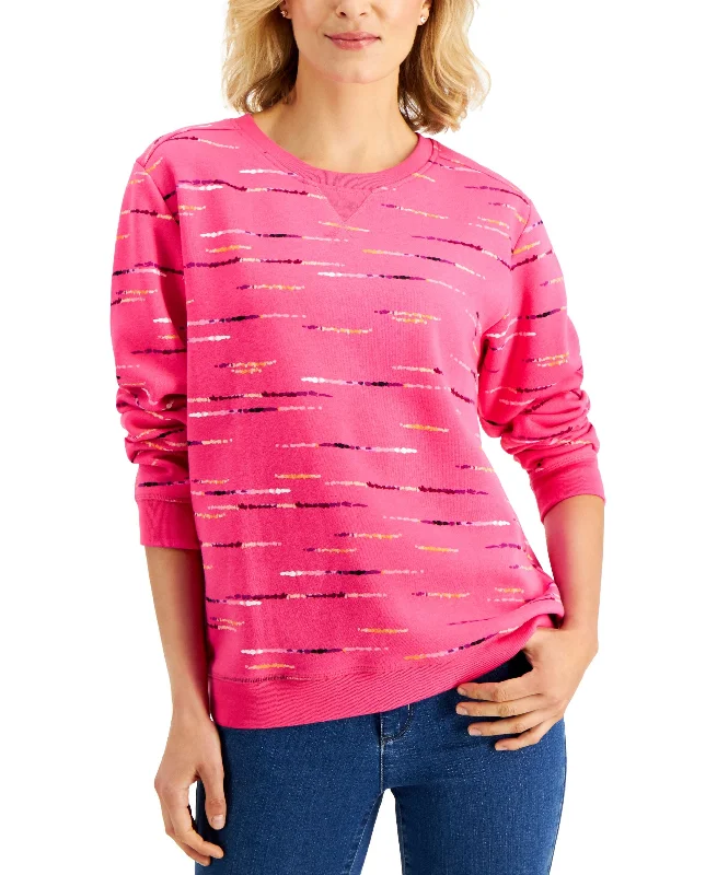 Karen Scott Spacedyed Sweatshirt