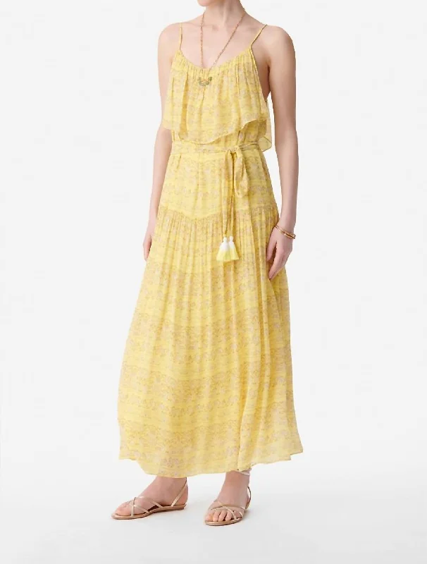 Channa Dress In Limoncello Print