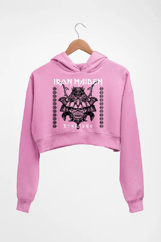 Iron Maiden Crop HOODIE FOR WOMEN