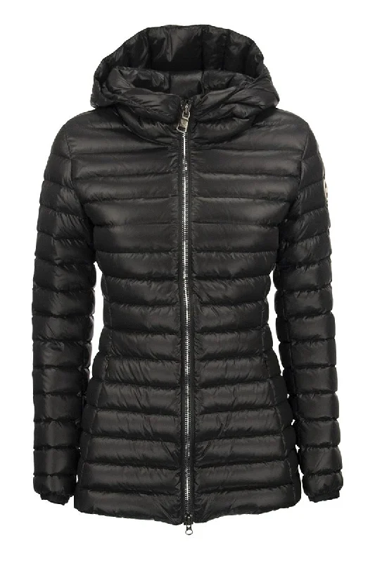 FRIENDLY - Medium-length glossy down jacket