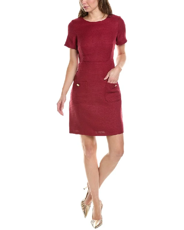 Tahari ASL Boucle Sheath Dress