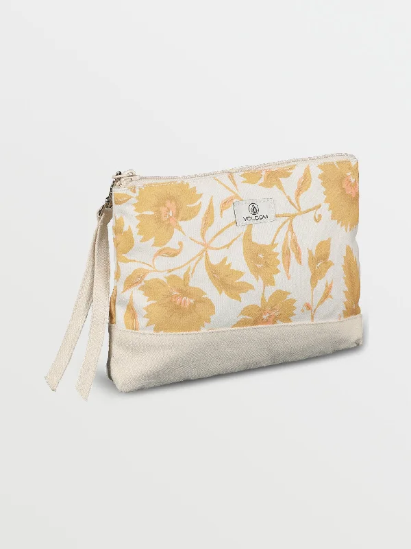 Schoolyard Canvas Pouch - Dust Gold