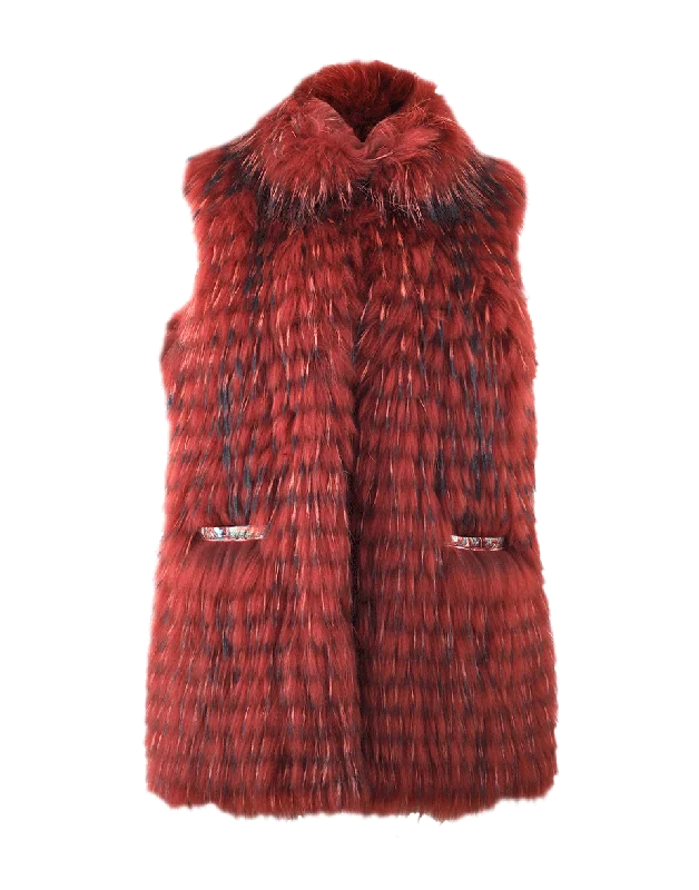 Reversible Fur Vest