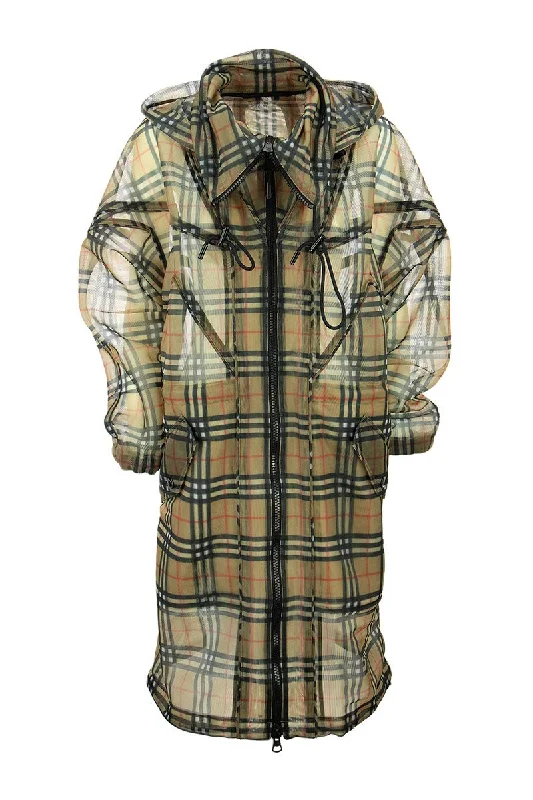 COWBIT - Vintage Check mesh Trench