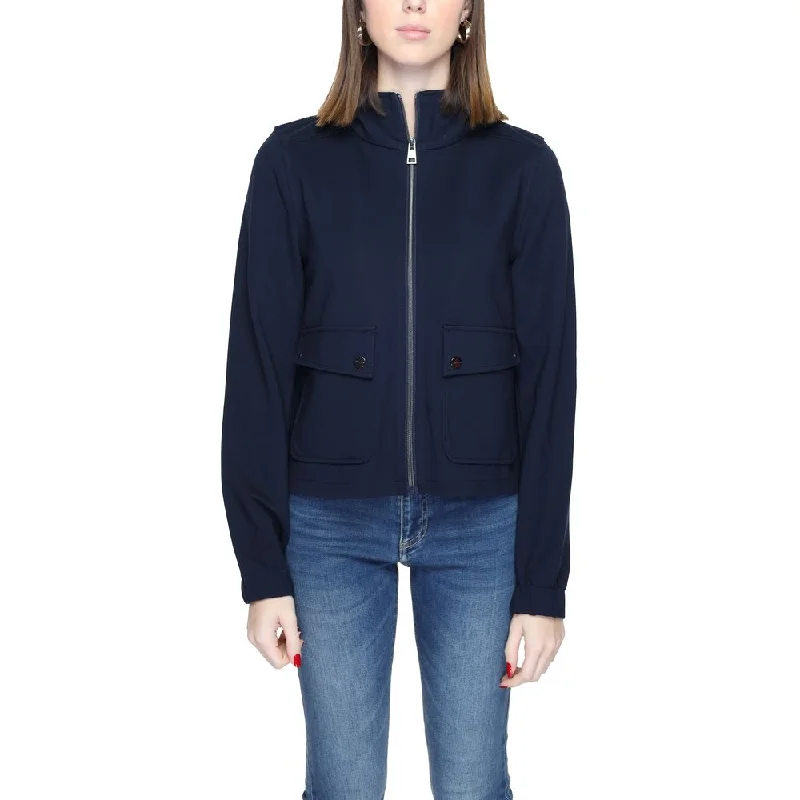 Street One Blue Viscose Jackets & Coat