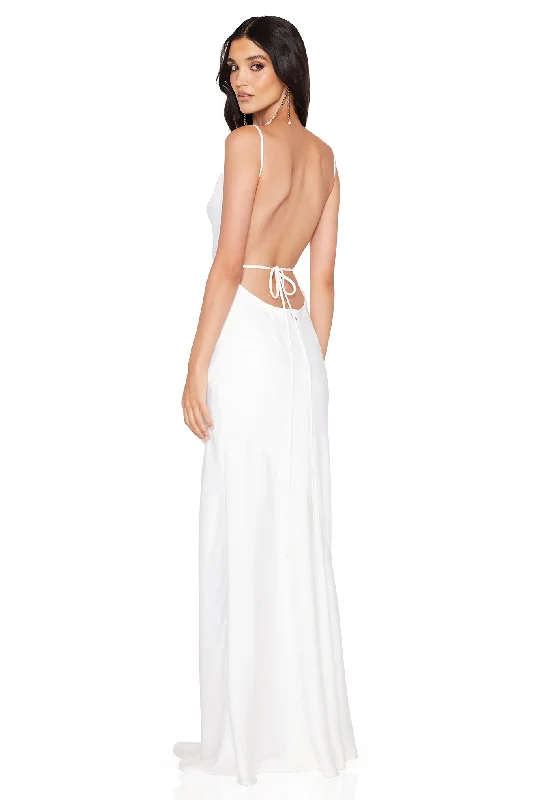 Nookie Entice Drape Gown - Ivory