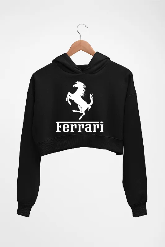 Ferrari F1 Crop HOODIE FOR WOMEN