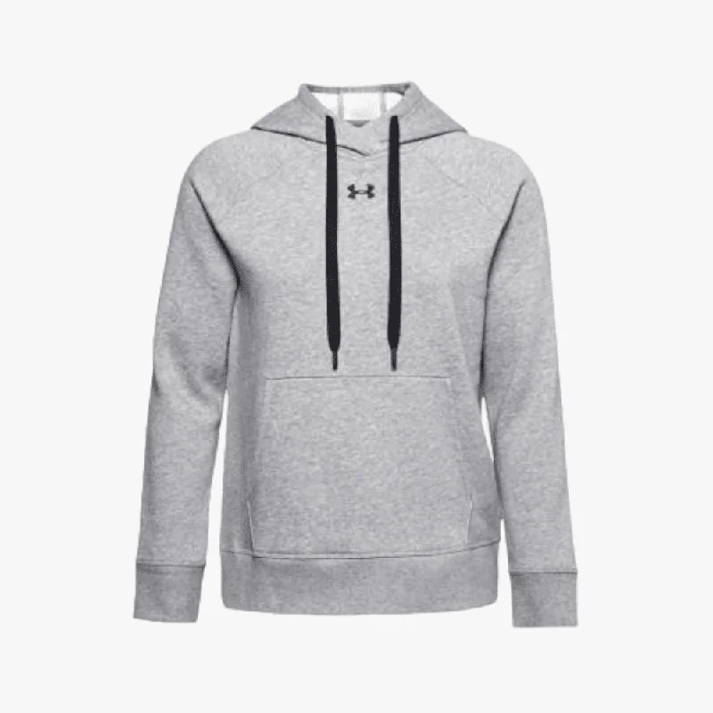 Under Armour Womens Rival Fleece Hoodie 035 Grey