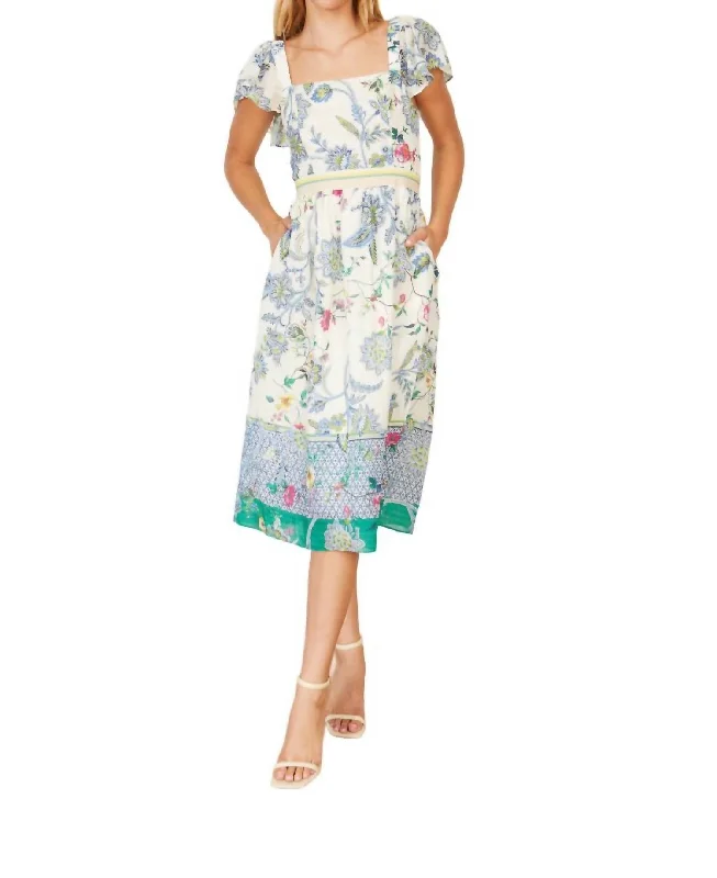 Camila Dress In Balinese Floral