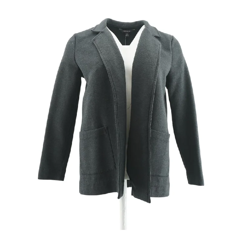 Charcoal Solid Blazer