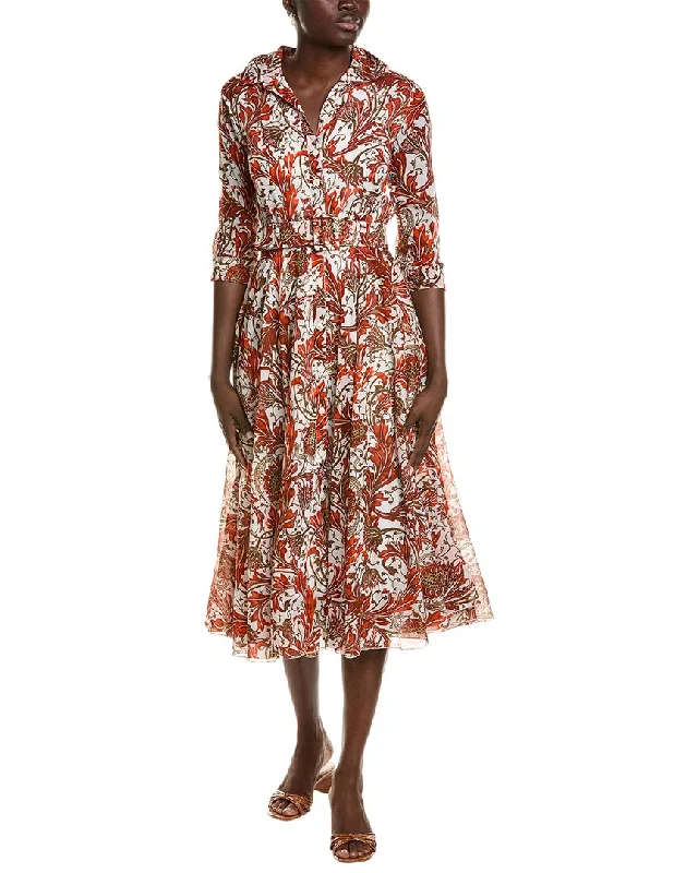 Samantha Sung Aster Shirtdress