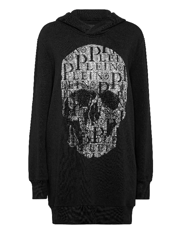 Hoodie Jogging Dress Skull