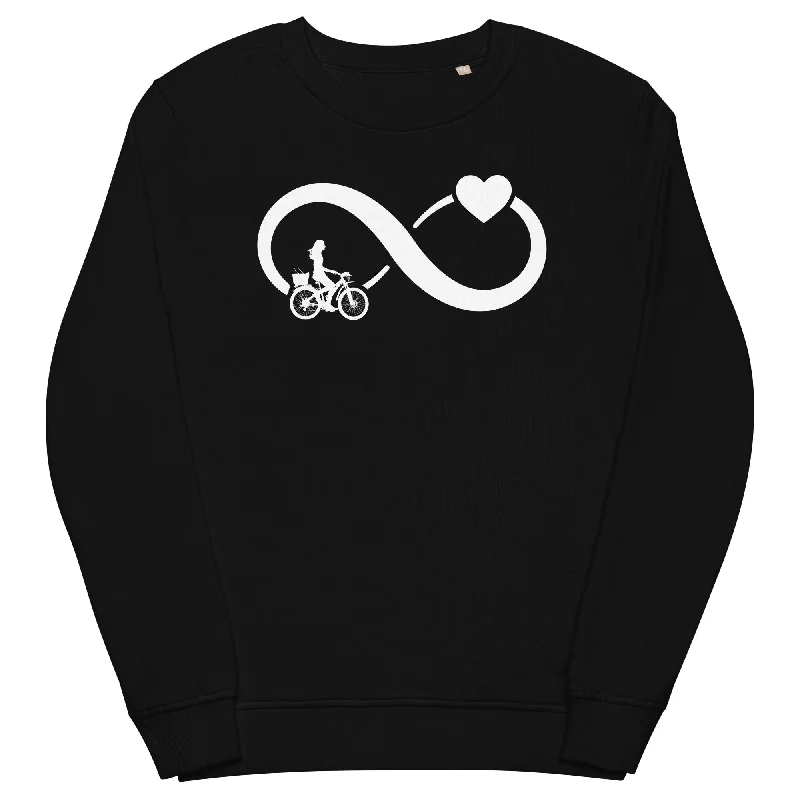 Infinity Heart and Cycling 2 - Unisex Premium Organic Sweatshirt