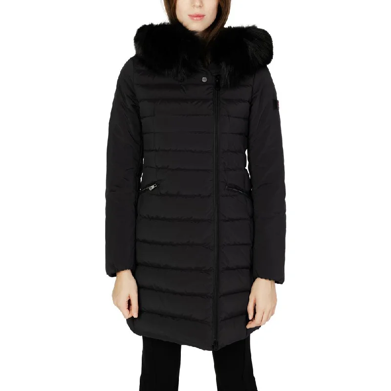 Peuterey Black Polyamide Jackets & Coat