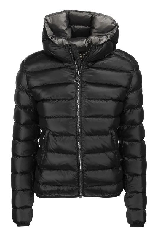 FRIENDLY - Down jacket with fixed hood