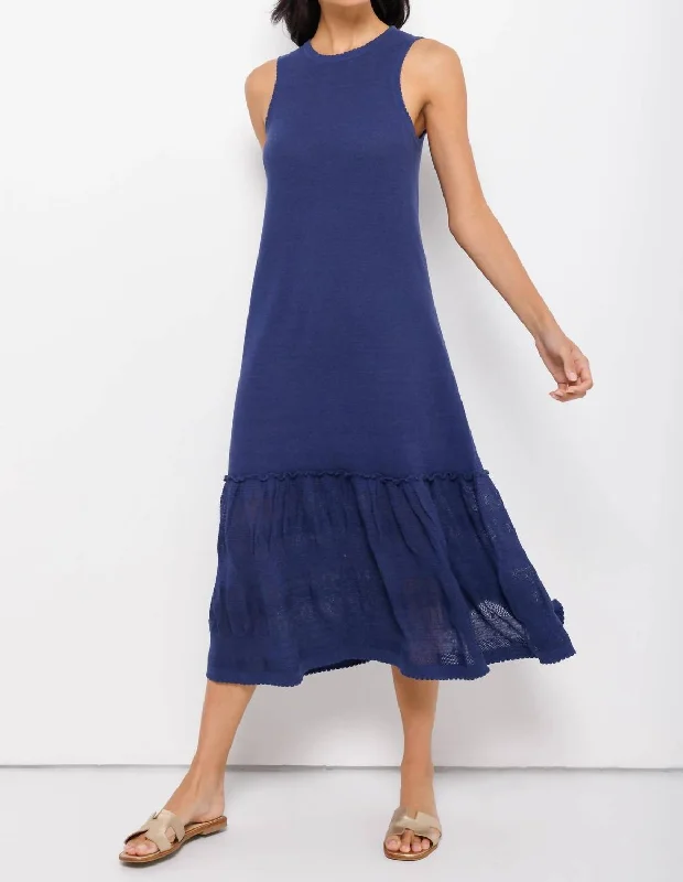 Shifty Dress In Indigo