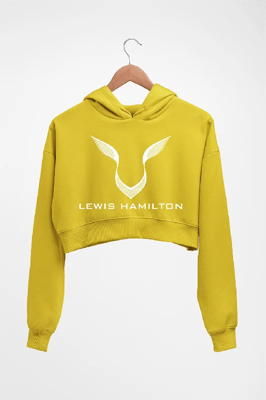 Lewis Hamilton F1 Crop HOODIE FOR WOMEN