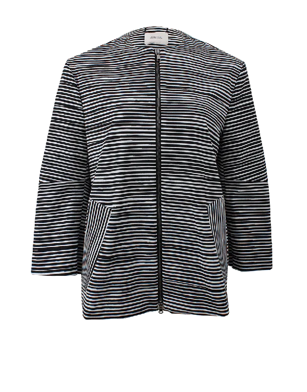 Striped Car Jacket