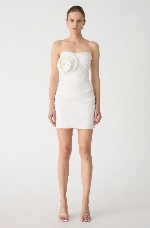 Misha Mercedes Mini Dress - Ivory