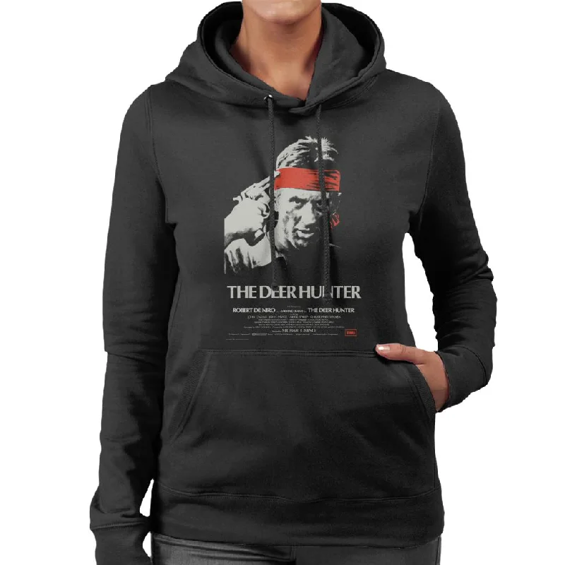 The Deer Hunter Russian Roulette Poster Women's Hooded Sweatshirt