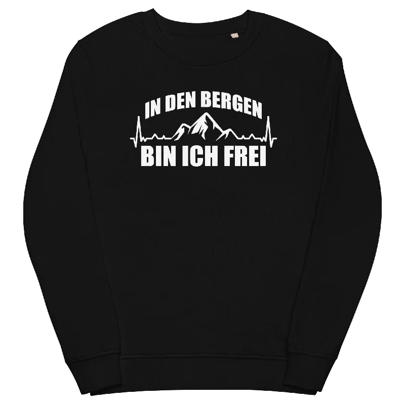 In Den Bergen Bin Ich Frei 1 - Unisex Premium Organic Sweatshirt