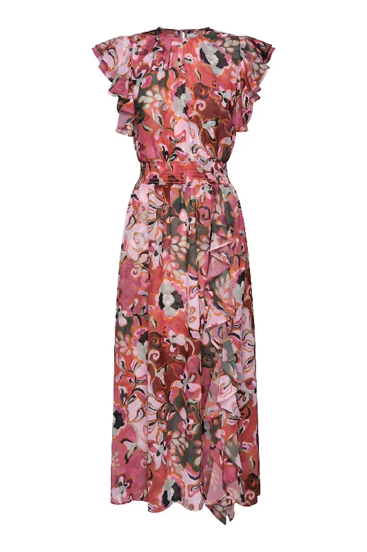 Women's Misa Dalita Dress In Resort Batik Chiffon