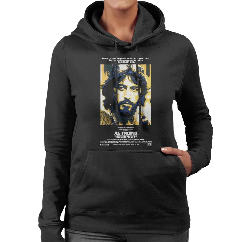 Serpico The Most Dangerous Man Alive Women's Hooded Sweatshirt