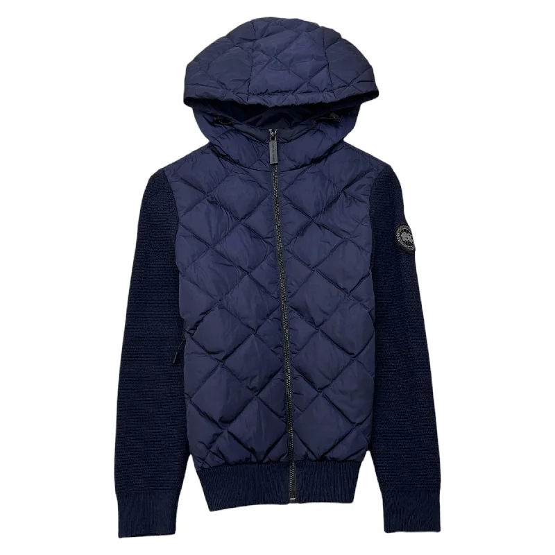 Women's Hybridge Quilted Jacket Navy Size XS