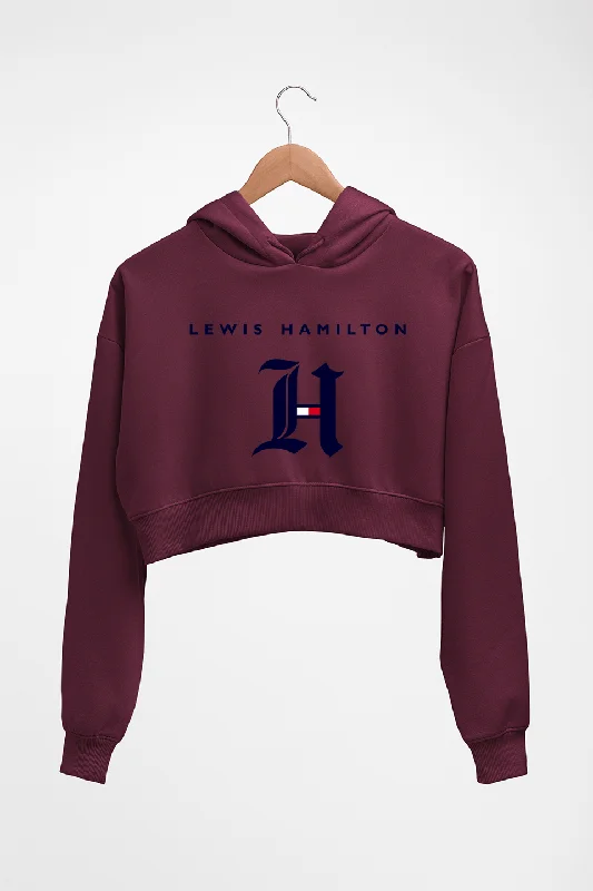 Lewis Hamilton F1 Crop HOODIE FOR WOMEN