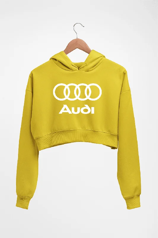 Audi Crop HOODIE FOR WOMEN