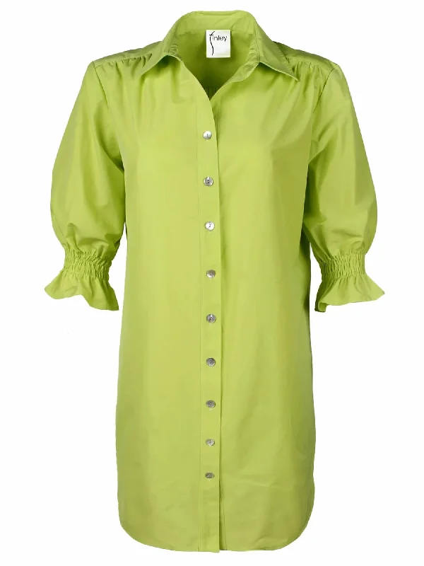 Miller Dress In Neon Lime