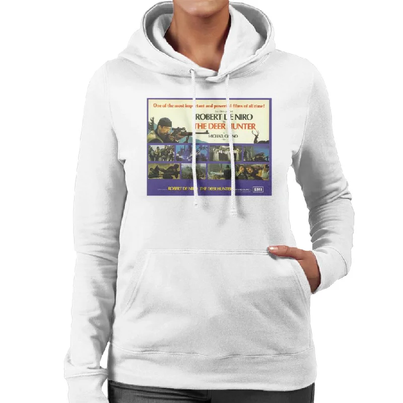 The Deer Hunter Film Montage Poster Women's Hooded Sweatshirt