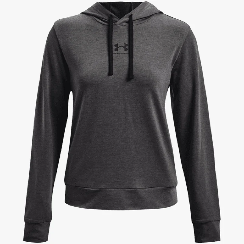 Under Armour Womens Rival Terry Hoodie 010 Grey