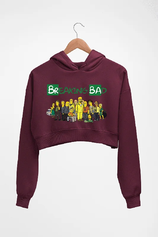 Breaking Bad Crop HOODIE FOR WOMEN