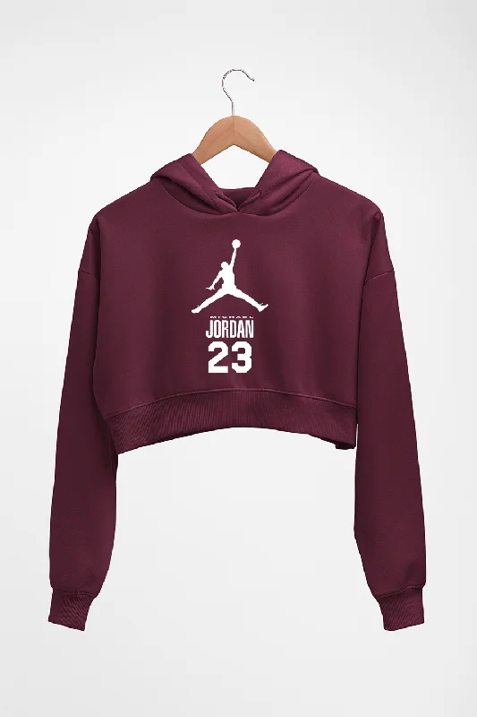 Michael Jordan Crop HOODIE FOR WOMEN