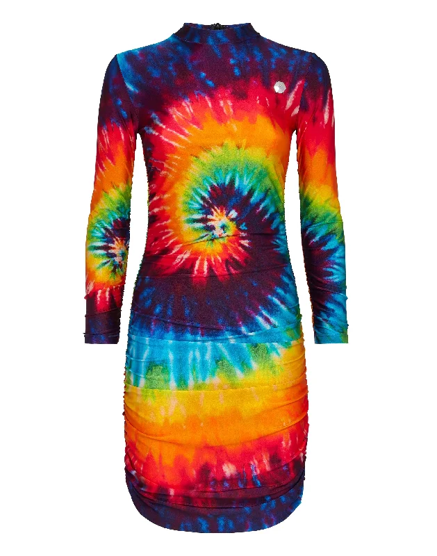 Short Dress Tie dye