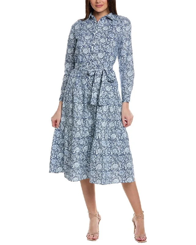 YAL New York Tiered Shirtdress