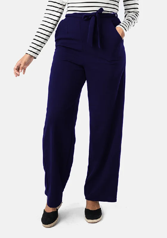 Trisha Navy Popsy Trousers