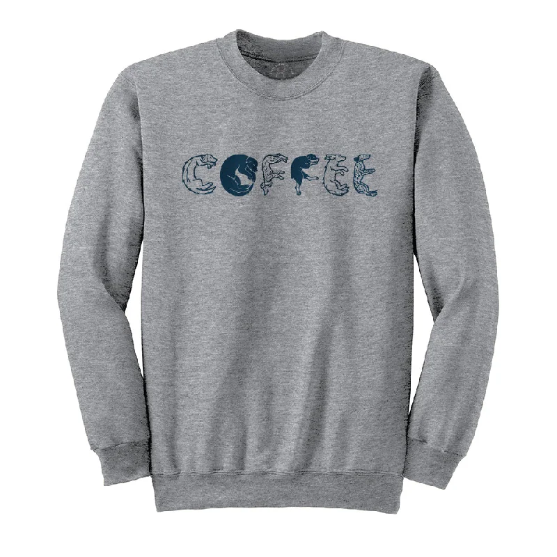 Coffee Dogs Crewneck Sweatshirt