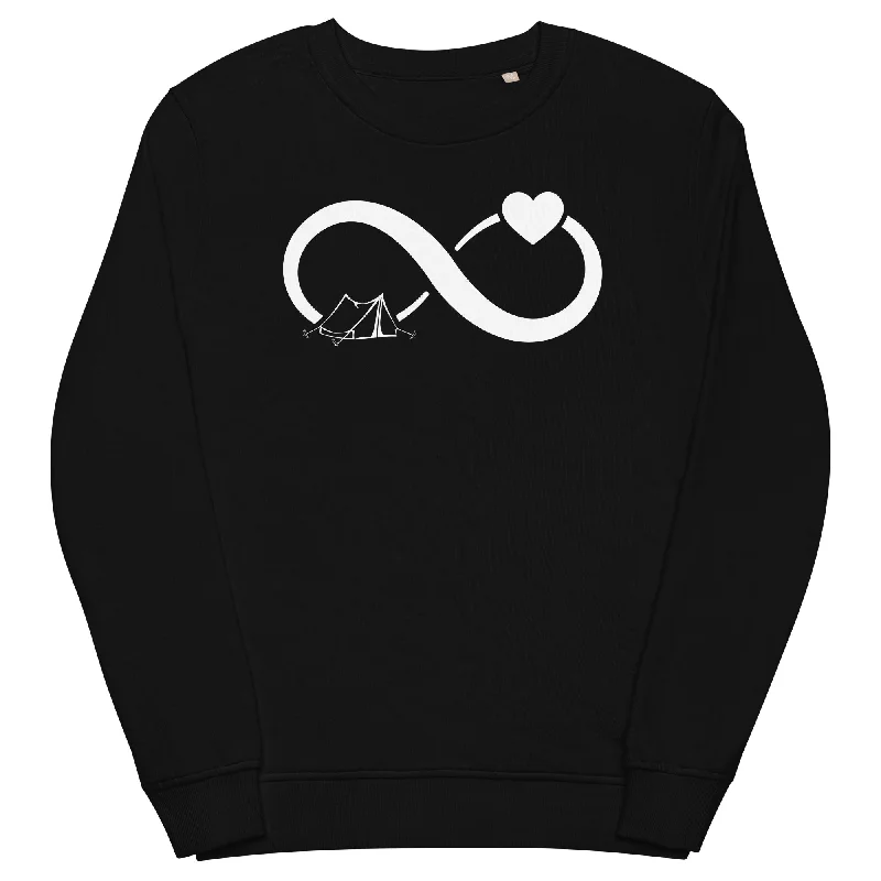 Infinity Heart and Camping 1 - Unisex Premium Organic Sweatshirt