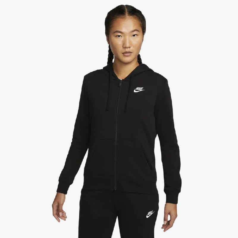 Nike Womens Essential Full Zip Hoodie Black