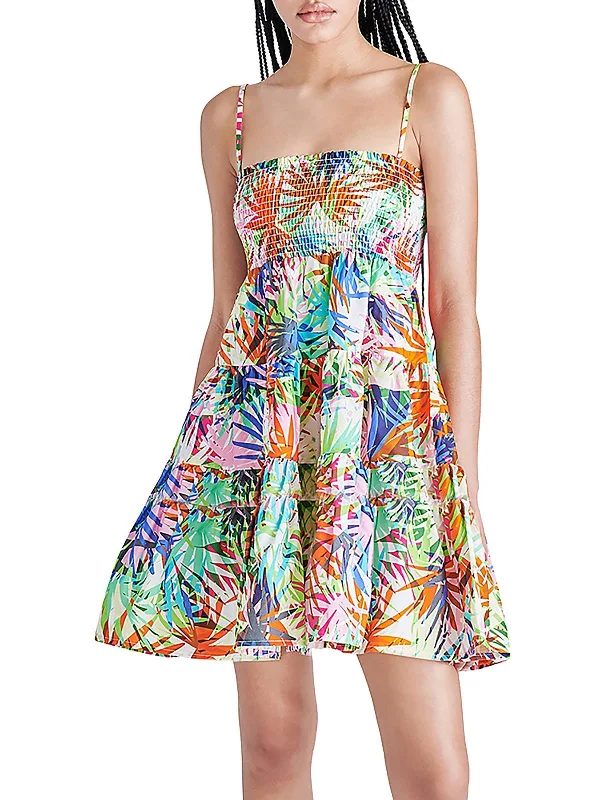 Womens Printed Cotton Sundress