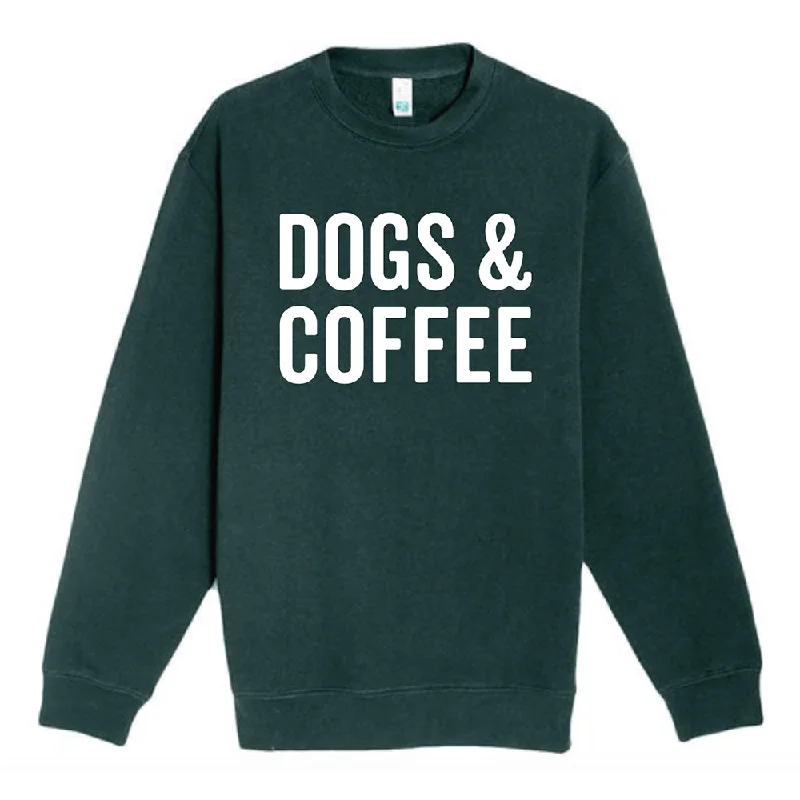 Dogs & Coffee Crewneck Sweatshirt