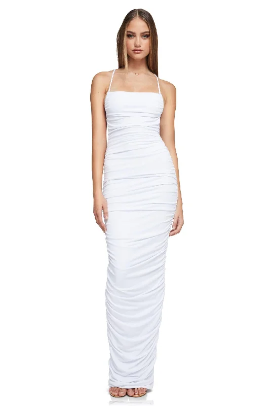 Nookie Flirt Maxi Dress - White