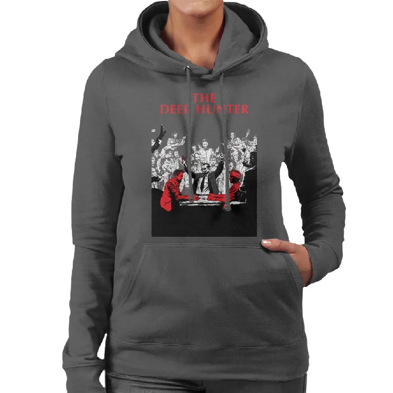 The Deer Hunter Russian Roulette Scene Poster Women's Hooded Sweatshirt