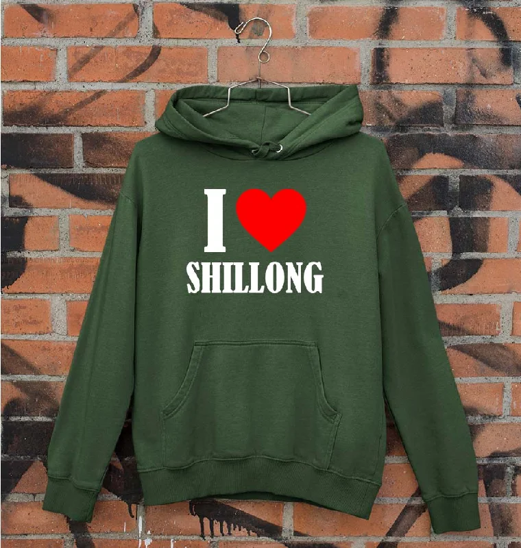 i love shillong Unisex Hoodie for Men/Women