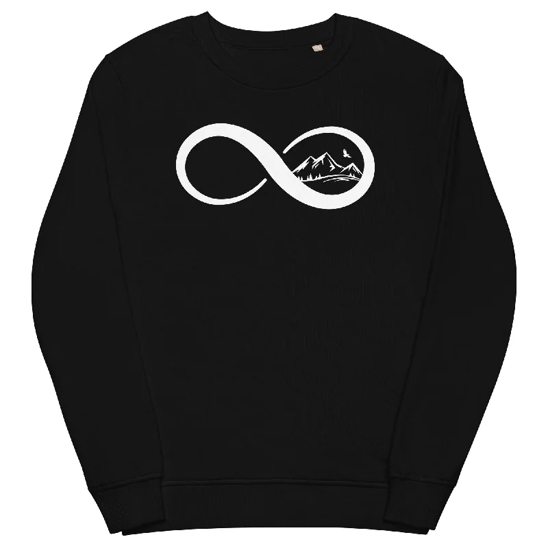 Infinity and Mountain - Unisex Premium Organic Sweatshirt