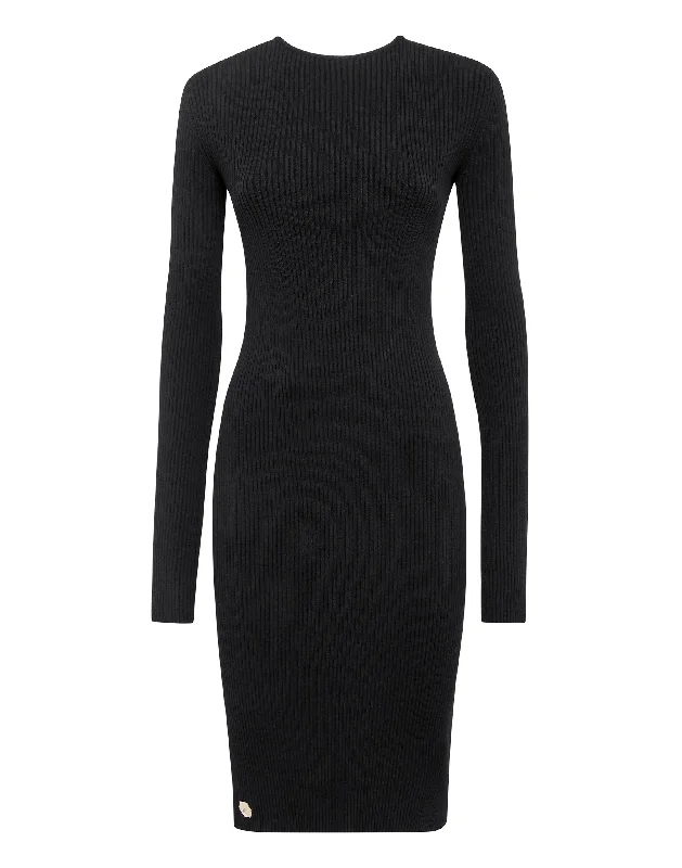 Knit Midi Criss Cross Dress