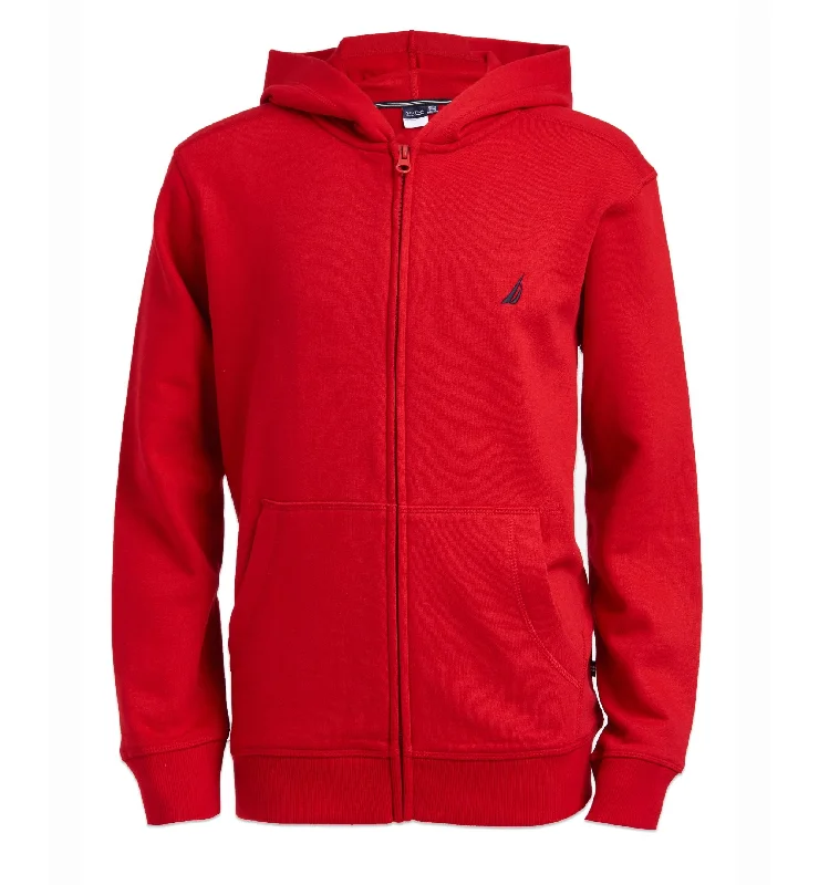 Nautica Little Boys Full Zip Fleece Hoodie