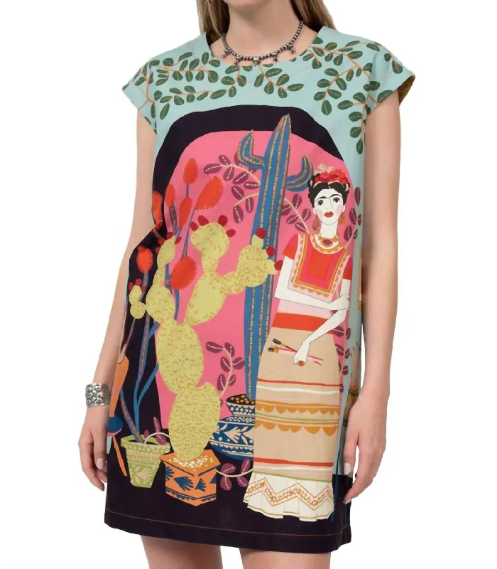 Artist Dress In Multi